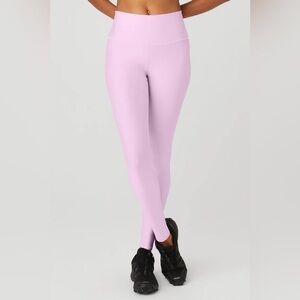 Alo Airlift High waist full length Leggings Sugarplum Pink S New